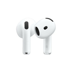 هدفون بلوتوثی اپل مدل AirPods 4 فاقد قابلیت نویز کنسلینگ، درگاه شارژ USB Type-C، شارژ بی سیم، با قابلیت اتصال به چند دستگاه، پشتیبانی از فرمان لمسی، نشانگر LED، پشتیبانی از دستیار صوتی، مقاوم در برابر آب