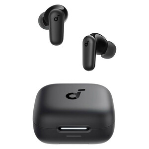 هدفون بلوتوثی انکر مدل Soundcore P30i با نویز کنسلینگ فعال (ANC)، درگاه شارژ USB Type-C، دارای 4 میکروفون با فناوری هوش مصنوعی، مجهز به دکمه لمسی و نشانگر LED مقاوم در برابر رطوبت و گردوغبار