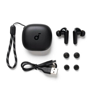 هدفون بلوتوثی انکر مدل Soundcore P25i با نویز کنسلینگ فعال (ANC)، درگاه شارژ USB Type-C، مقاوم در برابر رطوبت و عرق