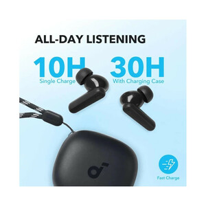 هدفون بلوتوثی انکر مدل Soundcore P25i با نویز کنسلینگ فعال (ANC)، درگاه شارژ USB Type-C، مقاوم در برابر رطوبت و عرق