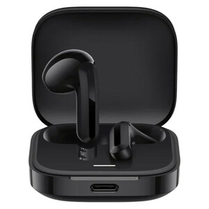 هدفون بلوتوثی شیائومی مدل Redmi Buds 6 Active با نویز کنسلینگ میکروفون (ENC)، درگاه شارژ USB Type-C، دارای دو میکروفون با قابلیت حذف نویز، پشتیبانی از فرمان لمسی، مقاوم در برابر رطوبت و عرق (IPX4)
