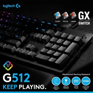 کیبورد   مخصوص بازی لاجیتک مدل G512