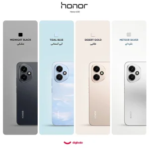 گوشی موبایل آنر مدل 400 دو سیم کارت ظرفیت 512 گیگابایت و رم 12 گیگابایت