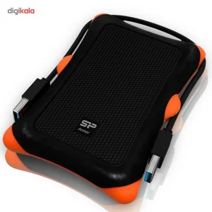 هارد اکسترنال سیلیکون پاور مدل Armor A30 ظرفیت 2 ترابایت دارای رابط USB Type-A