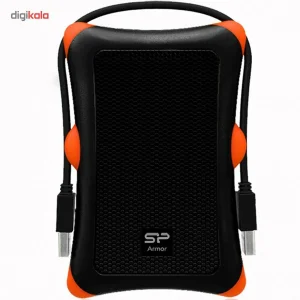 هارد اکسترنال سیلیکون پاور مدل Armor A30 ظرفیت 2 ترابایت دارای رابط USB Type-A