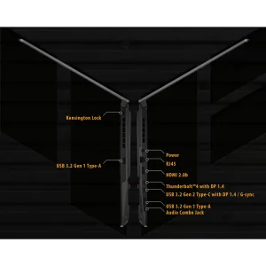 لپ تاپ 15.6 اینچی ایسوس مدل TUF Gaming F15 FX507VV-LP312-i7 13620H-RTX4060 8GB-16GB DDR5 4800MHz-512GB SSD-FHD 144Hz
