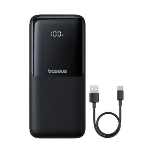 پاوربانک 22 وات بیسوس مدل LIPOW Dual ظرفیت 20000 میلی‌آمپرساعت به همراه کابل USB-C و لایتنینگ