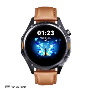ساعت هوشمند تی سی اچ مدل TCH HD1 3D Hero1 دارای قابلیت های کنترل موسیقی (Music Player)، قابلیت مکالمه از طریق بلوتوث، پشتیبانی از زبان فارسی در منو و سیستم‌عامل، قابلیت تغییر طرح ساعت یا تم بند چرم مصنوعی