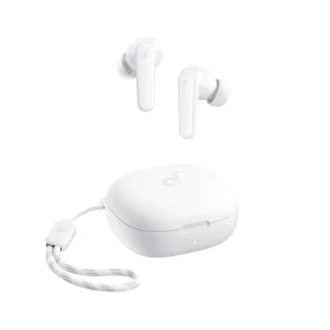 هدفون بلوتوثی انکر مدل SoundCore R50i A3949 بدون قابلیت نویز کنسلینگ، درگاه شارژ USB Type-C، دارای فناوری AI-Enhanced Calls برای کاهش نویز و بهبود مکالمات، مقاوم در برابر رطوبت و عرق