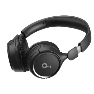 هدفون بلوتوثی انکر مدل Soundcore H30i بدون قابلیت نویز کنسلینگ، درگاه شارژ USB Type-C، دارای میکروفون داخلی با کیفیت بالا، مجهز به فناوری BassUp، مقاومت در برابر رطوبت و عرق