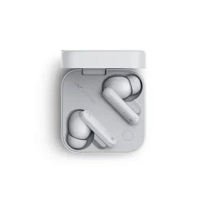هندزفری بلوتوثی ناتینگ مدل CMF Buds Pro 2 با نویز کنسلینگ فعال (ANC)، درگاه شارژ USB Type-C، دارای میکروفون سه‌گانه با قابلیت حذف صدای باد، مقاوم در برابر رطوبت و عرق (IP55)