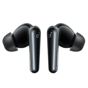 هدفون بلوتوثی انکر مدل Soundcore Liberty 5 با نویز کنسلینگ فعال (ANC)، درگاه شارژ USB Type-C، تا 30 ساعت زمان پخش موسیقی، دارای سنسور نوری داخل گوش و مقاوم در برابر رطوبت و عرق