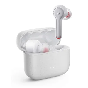 هدفون بلوتوثی انکر مدل SoundCore Liberty Air 2 بدون قابلیت نویز کنسلینگ، درگاه شارژ USB Type-C، دارای کنترل لمسی، مقاوم در برابر رطوبت و عرق