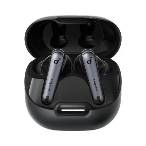 هدفون بلوتوثی انکر مدل Soundcore Liberty 4 NC با نویز کنسلینگ فعال (ANC)، درگاه شارژ USB Type-C، پشتیبانی از فرمان لمسی، مقاوم در برابر پاشش آب