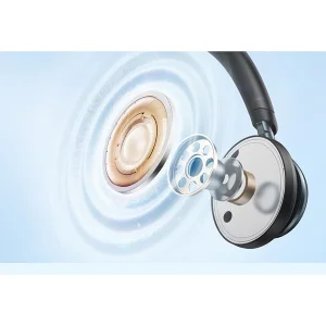 هدفون بی‌سیم انکر مدل Space One با نویز کنسلینگ فعال (ANC)، درگاه شارژ USB Type-C، مقاوم در برابر رطوبت و عرق