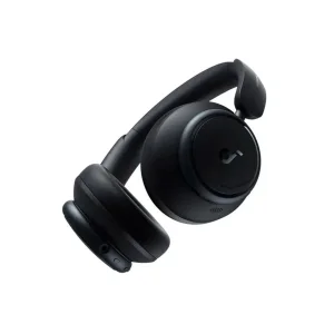 هدفون بلوتوثی برند انکر مدل Soundcore Space Q45 A3040 با نویز کنسلینگ فعال (ANC)، درگاه شارژ USB Type-C، پشتیبانی از شارژ سریع، دارای فناوری نویز کنسلینگ هوشمند سه‌حالته، مقاوم در برابر رطوبت و عرق