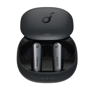هدفون بلوتوثی آنکر مدل SoundCore Liberty Air 2 Pro با نویز کنسلینگ فعال (ANC)، درگاه شارژ USB Type-C، مجهز به درایور PureNote برای ایجاد صدایی واضح، مقاوم در برابر رطوبت و عرق (IPX4)
