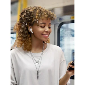 هدفون بلوتوثی آنکر مدل SoundCore Liberty Air 2 Pro با نویز کنسلینگ فعال (ANC)، درگاه شارژ USB Type-C، مجهز به درایور PureNote برای ایجاد صدایی واضح، مقاوم در برابر رطوبت و عرق (IPX4)