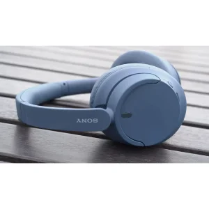 هدفون بلوتوثی سونی مدل WH-CH720N با نویز کنسلینگ فعال (ANC)، درگاه شارژ USB Type-C، دارای اتصالات همزمان به دو دستگاه، طراحی سبک و ارگونومیک