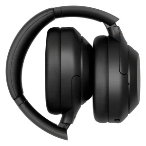 هدفون بلوتوثی سونی مدل WH-1000XM4 با نویز کنسلینگ فعال (ANC)، نویزکنسلینگ میکروفون (ENC)، درگاه شارژ USB Type-C، دارای میکروفون داخلی با کیفیت بالا، مقاوم در برابر رطوبت و عرق