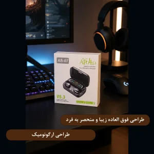هدفون بلوتوثی موزیک آپولو مدل TWS 7-GEN V5.3