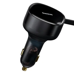 شارژر فندکی 33 وات بیسوس مدل B-ExpansionC به همراه کابل USB-C
