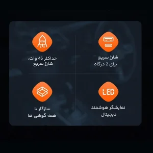 شارژر فندکی مک دودو مدل CC7030-45W