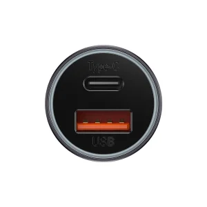 شارژر فندکی باسئوس مدل CGJM000113-60W