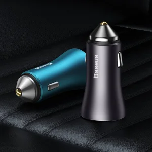 شارژر فندکی باسئوس مدل CGJM000113-60W