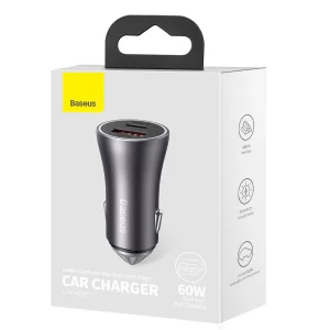شارژر فندکی باسئوس مدل CGJM000113-60W