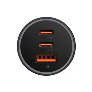 شارژر فندکی باسئوس مدل CGJP 65W