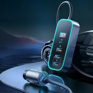 شارژر فندکی 107 وات مک دودو مدل Digital Display