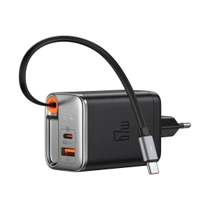 شارژر دیواری 67 وات مک دودو مدل CH-4100 به همراه کابل متصل به بدنه USB-C