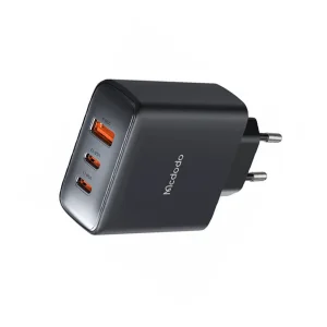 شارژر دیواری 45 وات 3 پورت مک دودو مدل 3-Ports به همراه کابل تبدیل USB-C به USB-C