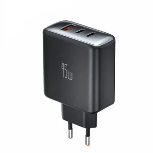 شارژر دیواری 45 وات 3 پورت مک دودو مدل 3-Ports به همراه کابل تبدیل USB-C به USB-C