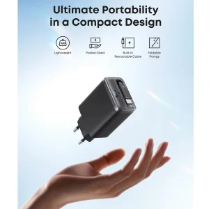 شارژر دیواری 35 وات انکر مدل A2658 به همراه کابل USB-C