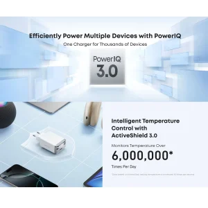 شارژر دیواری 35 وات انکر مدل A2658 به همراه کابل USB-C