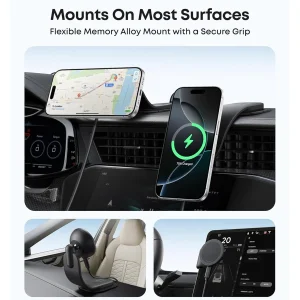 شارژر فندکی بی‌سیم 15 وات انکر مدل B2216 به همراه کابل تبدیل USB-C