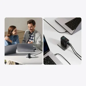 شارژر دیواری 140 وات انکر مدل A2697 به همراه کابل USB-C به طول 1.5 متر
