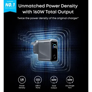 شارژر دیواری 140 وات سه پورت انکر مدل A2687