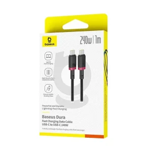 کابل USB-C بیسوس مدل Dura طول 1 متر
