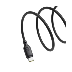 کابل تبدیل USB-A به USB-C بیسوس مدل Silky P10377703113-01 طول 2 متر