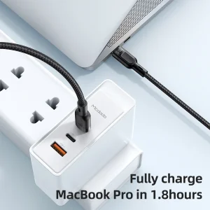 کابل تبدیل 1 به 2 USB-C مک دودو مدل CA-7470 طول 1.2 متر