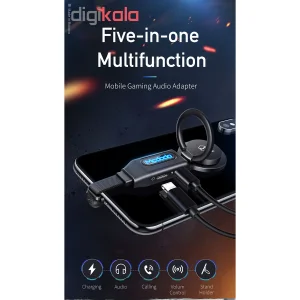 مبدل لایتنینگ 1 به 2 مک دودو مدل CA-629