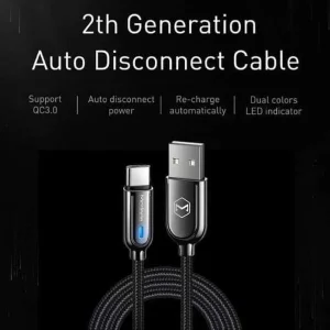 کابل تبدیل USB به USB-C مک دودو مدل CCA-6190-MCDO طول 1 متر