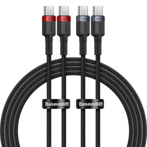 کابل USB-C بیسوس مدل B-2pcs طول 1 متر