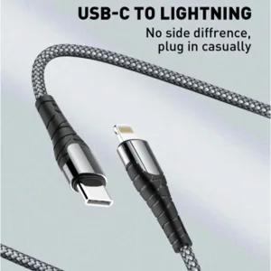 کابل تبدیل USB-C به لایتنینگ الدینیو مدل LC 112 طول 2 متر