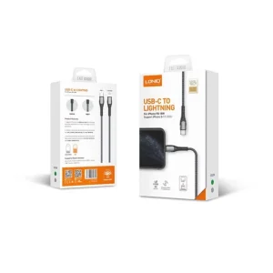 کابل تبدیل USB-C به لایتنینگ الدینیو مدل LC 112 طول 2 متر