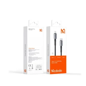 کابل تبدیل usb-c به لایتنینگ مک دودو مدل ca-285 36w طول 1.2 متر