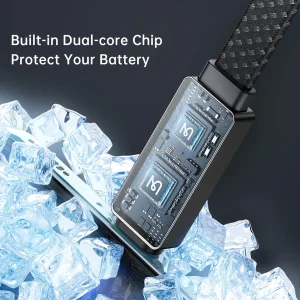 کابل USB به USB-C مک دودو مدل LED RHYTHM طول 1.2متر